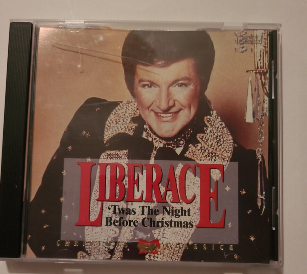 Liberace Twas The Night Before Christmas CD Pilz Entertainment 1993 Music Piano